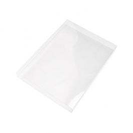 Boite à transparence cristalline avec couvercle à glisser 13.8x1.7x19.1cm (25 Pièces) [SC1]