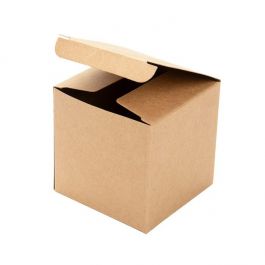 Kraft Doosjes 7,5 x 7,5 x 7,5 cm (25 stuks) [PLB58K]