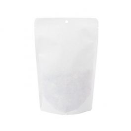 Stazakken Kraft Wit Milieuvriendelijk 14,9x8,9x23,2 cm (100 Stuks) [SUPEK7W]