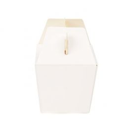 White Mini Take Out Box 6x5.1x5.4cm (25 pieces) [FS382]