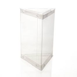 Boite cadeau tube à transparence cristalline 10.2 x 7.8 x 15.2cm (25 pcs) [CTTS46]