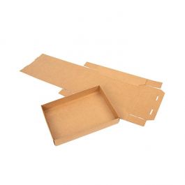 Petite Boite en carton kraft 12.4 x 2.5 x 17.1cm (25 Pièces) [KR16]