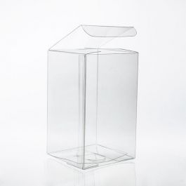 Plastiek Doosjes 7,6x7,6x12,7cm Kristalhelder (50 stuks) [VB299]