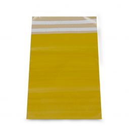 Enveloppe plastique 35 x 45 + 8 cm ocre jaune (250 pcs) [FP-VZQ057]