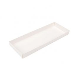 Base Kraft Blanc pour Boite 10,8x2,5x30,5cm (25 pièces) [WH11]