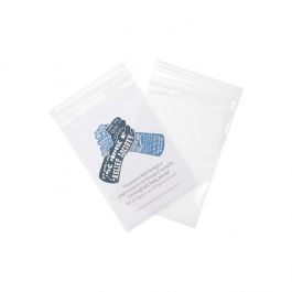 Gripzakken 10x15cm Kristalhelder PP 75 Micron (100 stuks) [Z3C46]