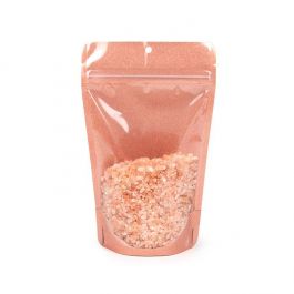 Doypack Transparent/Paillettes Rose Goud 13x7,9x20,6 cm (100 pièces) [ZBG3GLRG]