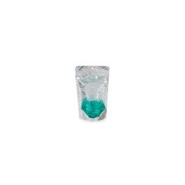 Doypack Transparent/Glace holographique 13x7,9x20,6 cm Trou Suspension Rond (25 pièces) [ZBGHI3C]