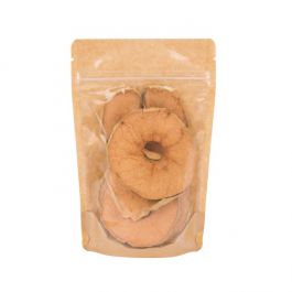 Doypack en papier Kraft avec transparence, 13 x 8 x 20,5 cm (113 g) (100 pièces) [ZBGKC3]