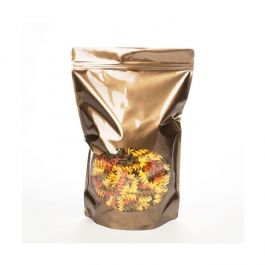 Stazakken Brons met ovaal Venster 23x12x34,5cm | 907 gram (100 stuks) [ZBGO6BZ]