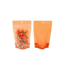 Stand up pouches rice paper/transparent 13x8x20.5 cm (100 pieces)