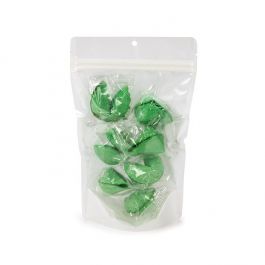 Doypack écologique Papier de Riz Transparent/Blanc Avec Trou de suspension 14,9x8,9x23,2 cm (100 pièces) [ZBGRC7CW]
