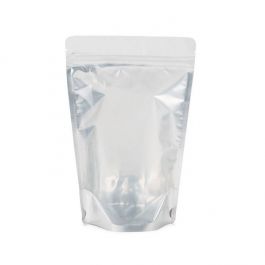 Stazakken Transparant/Zilver 15x9x23,2cm | 312 gram (100 stuks) [ZBGS7]