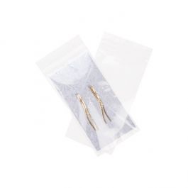 Gripzakken met Luchtgat 7,5x15cm Kristalhelder PP 50 micron (100 stuks) [ZC36V]