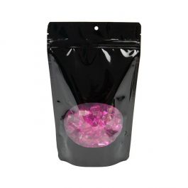 Stazakken Zwart Met Ovaal Venster 14,9x8,9x23,2cm Met Ophanggat (100 Stuks) [ZBGO7BH]
