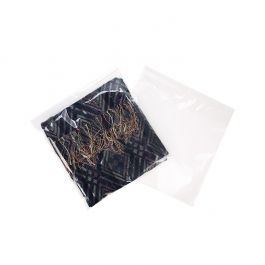 Gripzakken met Ophanggat 33x33cm Kristalhelder PP 50 Micron (100 stuks) [ZR1313]