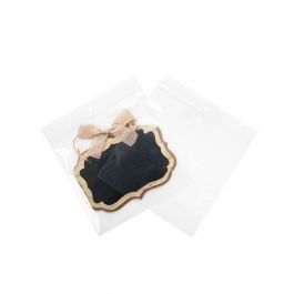 Gripzakken met Ophanggat en Luchtgat 15x15cm Kristalhelder PP 50 Micron (100 stuks) [ZR66V]