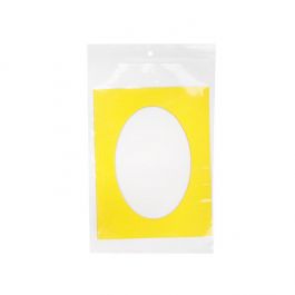 Gripzakken met Ophanggat 15x23cm Kristalhelder PP 50 Micron (100 stuks) [ZR69]